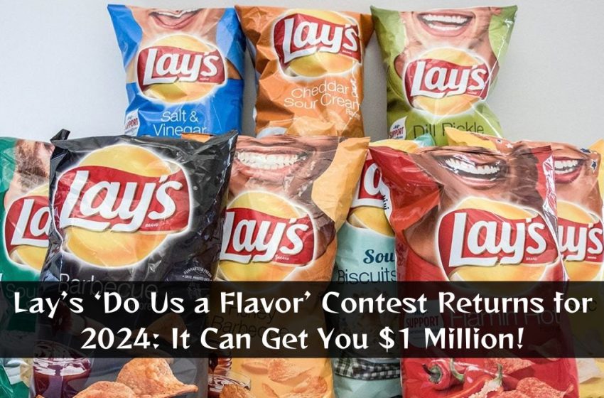 Lay’s ‘Do Us a Flavor’ Contest Returns for 2024: It Can Get You $1 Million!