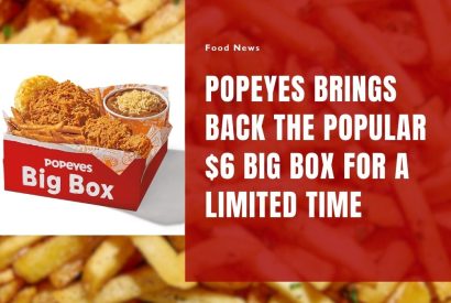 Thumbnail for Popeyes Brings Back the Popular $6 Big Box for a Limited Time