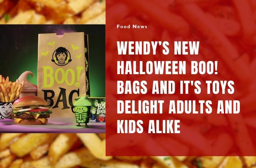 Wendy’s New Halloween Boo! Bags And It's Toys Delight Adults and Kids Alike